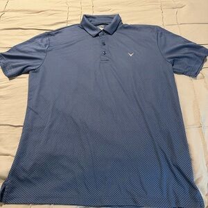 Callaway Men's Blue Performance Polo Shirt
